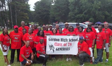 Gordon High School Class Of 1978 Gordon High School