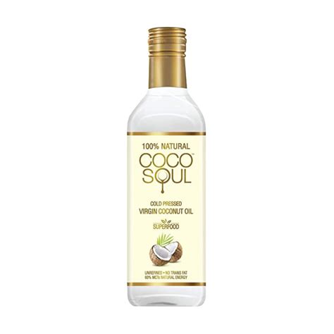 Coco Soul Cold Pressed Natural Virgin Coconut Oil 1 Litre Beauty Bee
