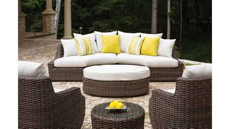 Outdoor Curved Sofa Sectional Baci Living Room