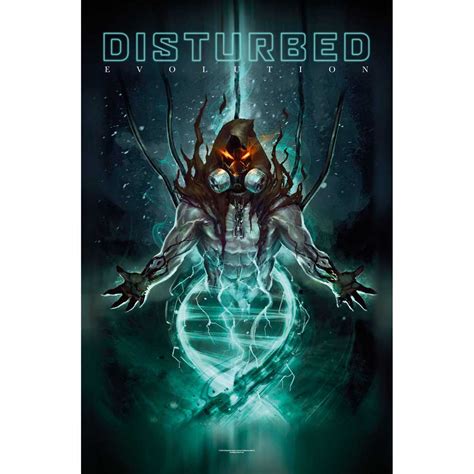 Disturbed Evolution Textile Poster Punx