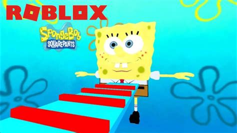 The Blue Spongebob Obby Secret Lava Stair Roblox Fake Robux Code