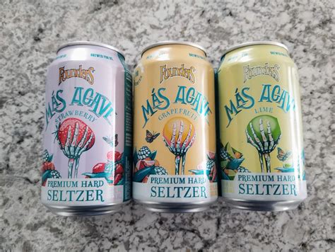 Hard Seltzer Review Founders Brewing Co Más Agave Premium Hard