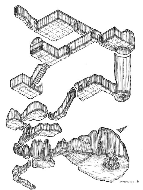 Fantasy City Map Isometric Map Dungeon Maps Lexus Scarlett