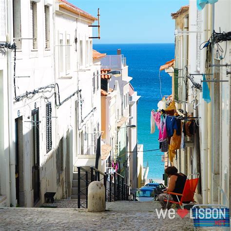 Sesimbra Village Is A Traditional Fishing Village Surrounded By