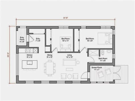 1000 Square Foot House Plans With Basement
