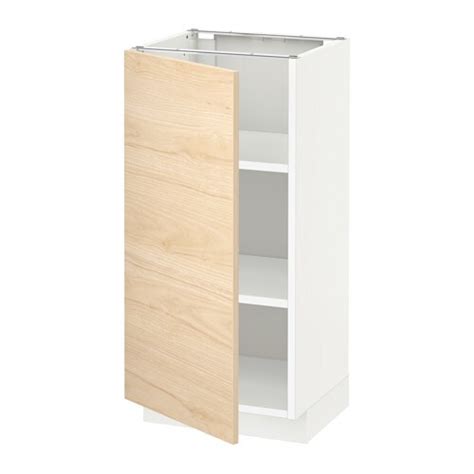 Une cuisine, ce n'est pas seulement un assemblage d'armoires et de portes c'est le cœur de la maison. METOD Élément bas avec tablettes - blanc, Askersund, 40x37 cm - IKEA