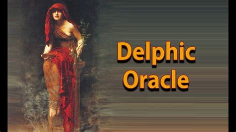 Delphic Oracle Youtube