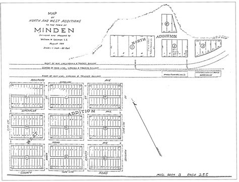 Minden Map Photo Details The Western Nevada Historic Photo Collection