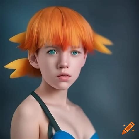 realistic depiction of misty from pokemon