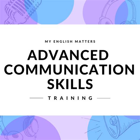 Advanced Communication Skills Training My English Matters Courses