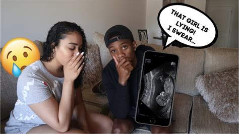 i got another girl pregnant prank on girlfriend gone wrong youtube