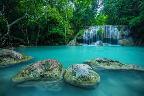 Erawan Waterfall Kanchanaburi Guide To Thailand