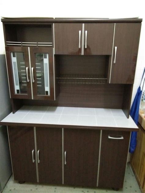 If you are like other homeowners, your kitchen cabinet shelves are not always in the right position, nor always the right size. Portable Kitchen Cabinet | Secondhand.my