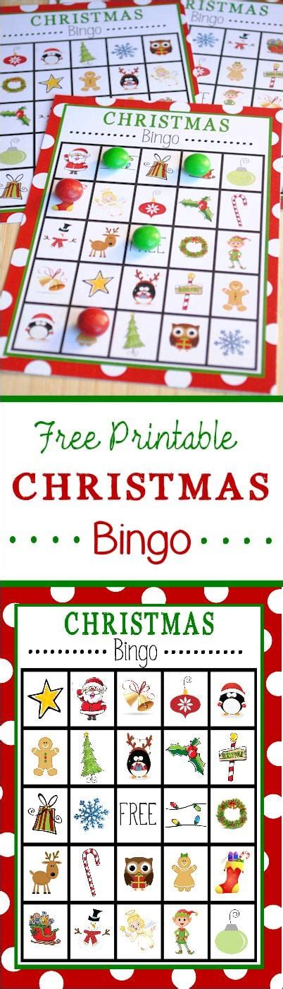 Free Printable Christmas Bingo Game