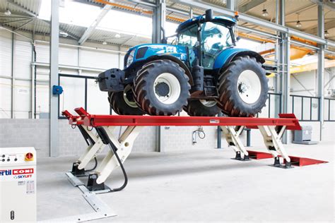 Agricultural Machinery Maintenance Lifting Solutions Stertil Koni