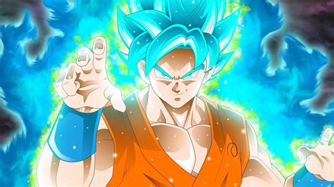 Super Saiyan Blue Goku Wallpapers Wallpaper Cave