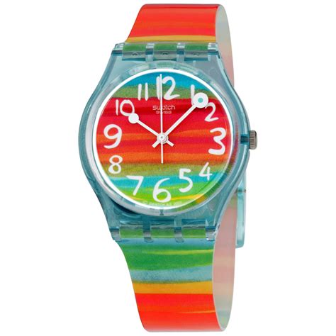 Swatch Originals Quartz Movement Multocolored Dial Unisex Watch Gs124