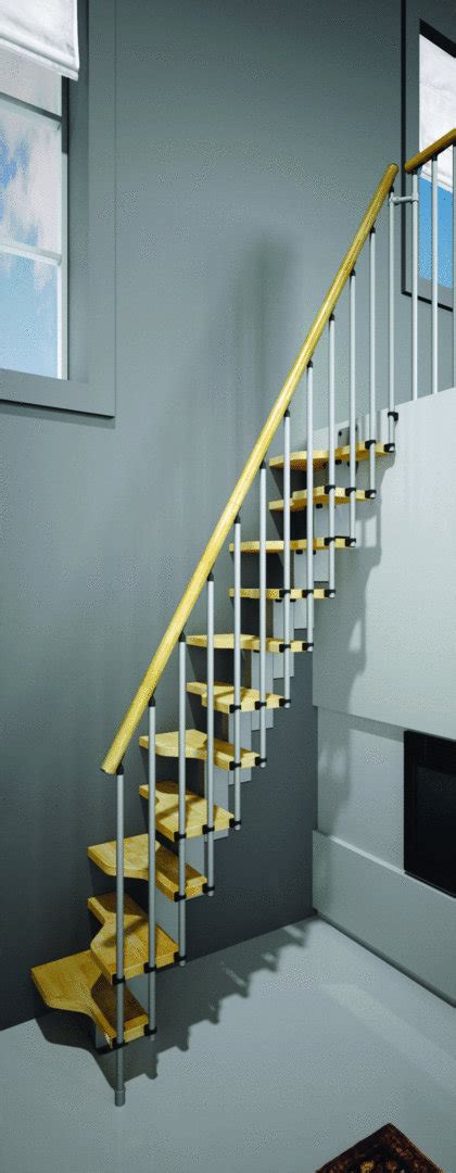Space Saver Staircase Type Mini Natural Beech L00l Stairs