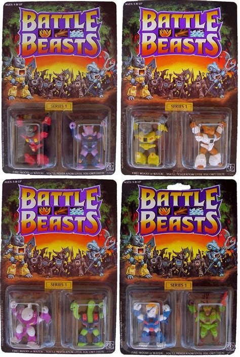 Hasbro Battle Beasts Series 1 1987 With Images Geek Toys