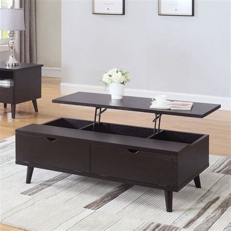 See more ideas about modern coffee tables, modern furniture living room, living room. Cappuccino Mid Century Modern Lift Top Coffee Table by ...