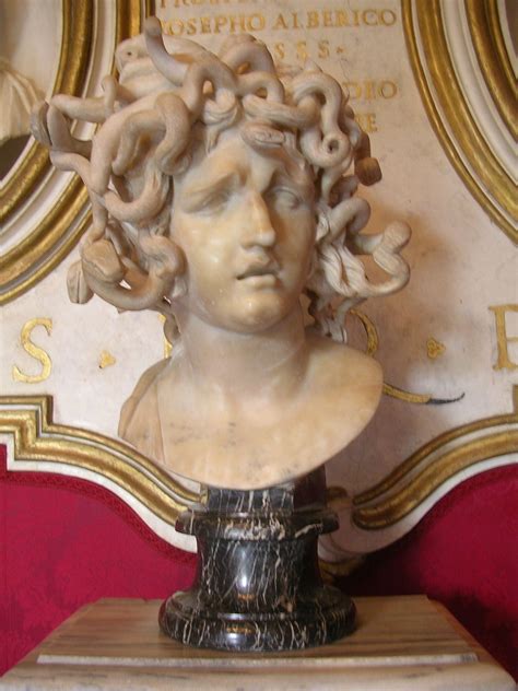 Gianlorenzo Bernini Head Of Medusa Musei Capitolini Rome