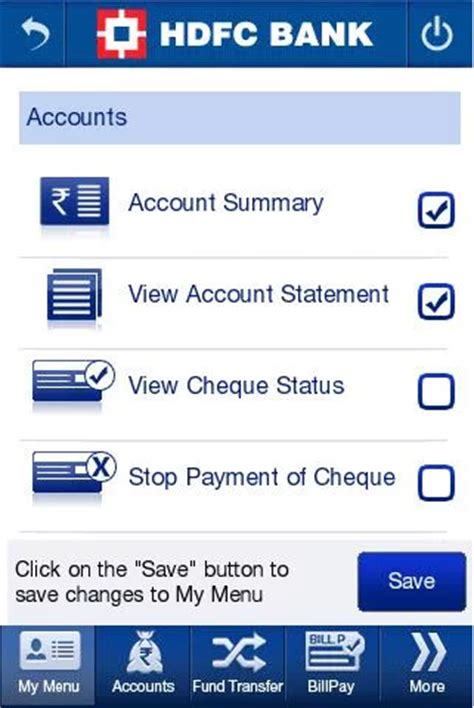 You can pay through neft, imps or credit card payment online. HDFC Mobile Banking App for Android Review, Problems ...