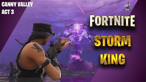 Storm King Boss Fight Fortnite Save The World Battle Royal Quest YouTube