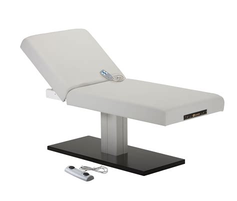 Superb Massage Tables Earthlite Everest Spa Tilt Single Pedestal Electric Lift Table
