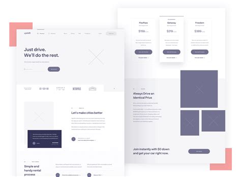 40 Wireframe Examples For Web And Mobile Design Inspiration Justinmind