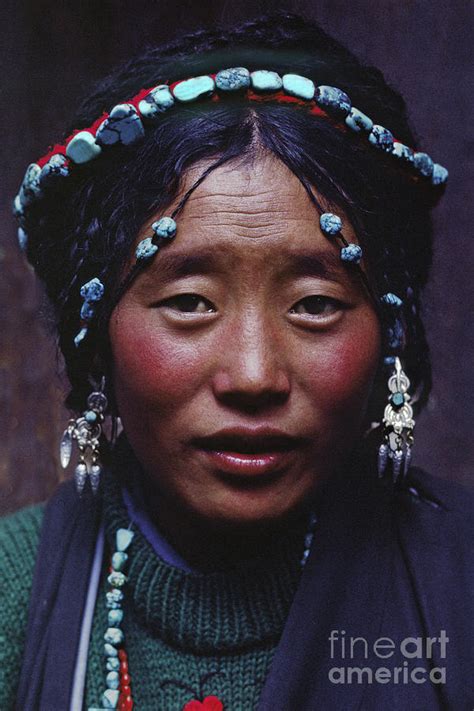 Tibetan Woman Lhasa Photograph By Craig Lovell