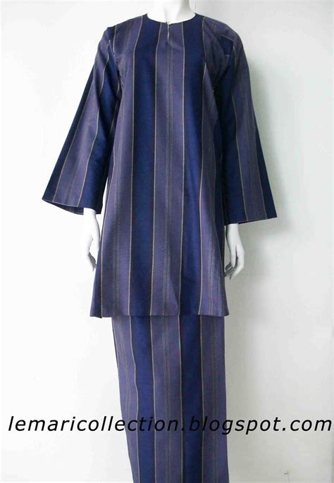 Proses menjahit baju kurung pesak buluh dengan kain susun johor. Le'Mari Collection: Le'Mari | Baju Kurung Cotton Pelikat