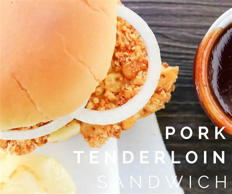 Cook tenderloins in a deep fryer filled. Pork Tenderloin Sandwiches - A Dash of Sanity