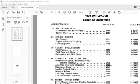 Case 1830 Uni Loader Service Manual 9 73487 Pdf Download