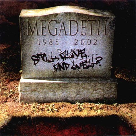 Megadeth Still Alive And Well 2002 Cd Discogs