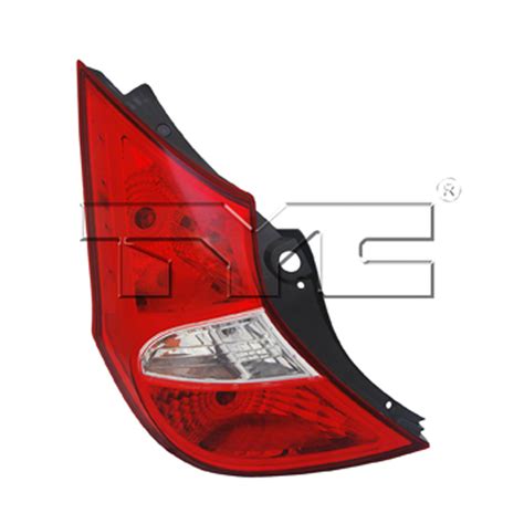 Kai New Capa Certified Standard Replacement Driver Side Tail Light