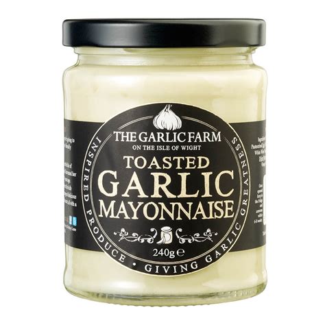 Garlic Farm Toasted Garlic Mayonnaise Farmers Fayre
