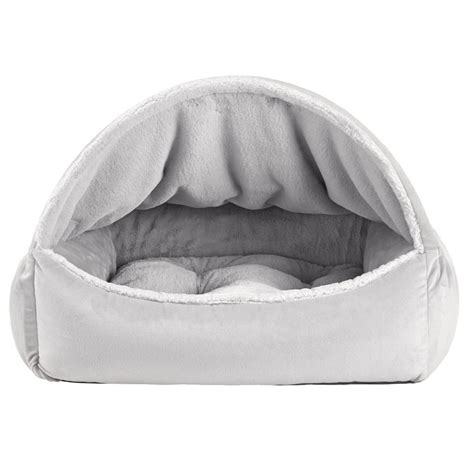 Grey Canopy Dog Bed Shop Modern Dog Beds Teacups Puppies And Boutique