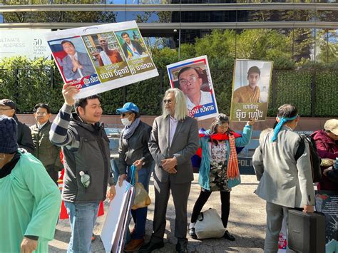 Pm Hun Sens United Nations Appearance Draws Cambodian Diaspora Protest