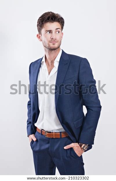 Portrait Handsome Stylish Man Stock Photo 210323302 Shutterstock