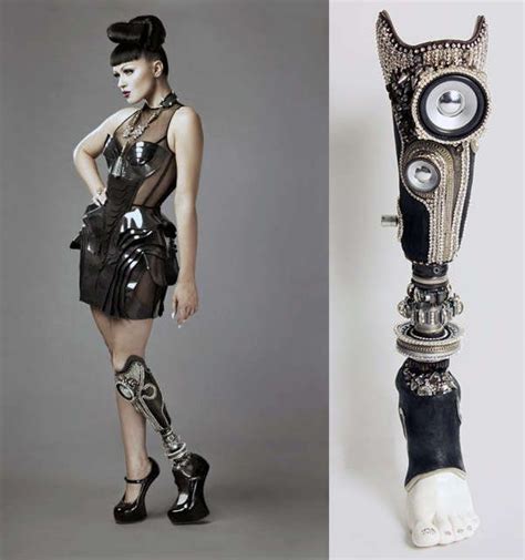 Amazing Prosthetic Leg Fashion Futuristic Fashion Prosthetic Leg