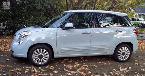 In The Driveway 2014 Fiat 500l Easy Subcompact Culture The Small