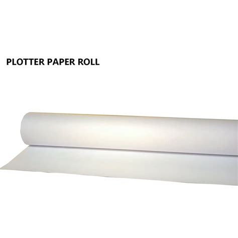 Plotter Paper Roll White 24x50 Yards 80gsm Shopee Philippines