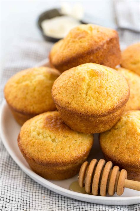 Regular cornmeal should be available at grocery stores in the same section as flour; Honey cornbread muffins - Thanksgiving.com