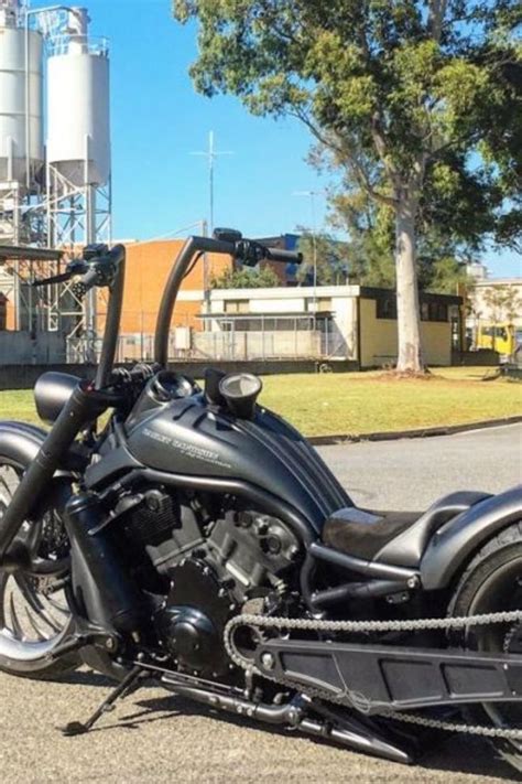 In the early days of common on custom choppers, you may recall what might have been your first sight of ape handlebars in the movie, easy rider, on the captain america chopper. Harley-Davidson V-Rod Ape Hanger by DGD Custom # ...