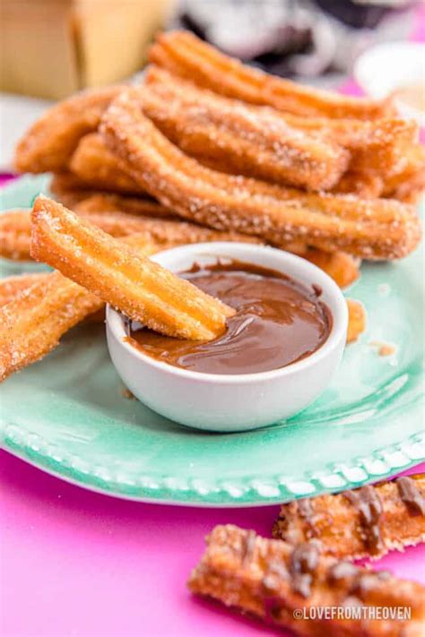 How To Make Churros Love From The Oven