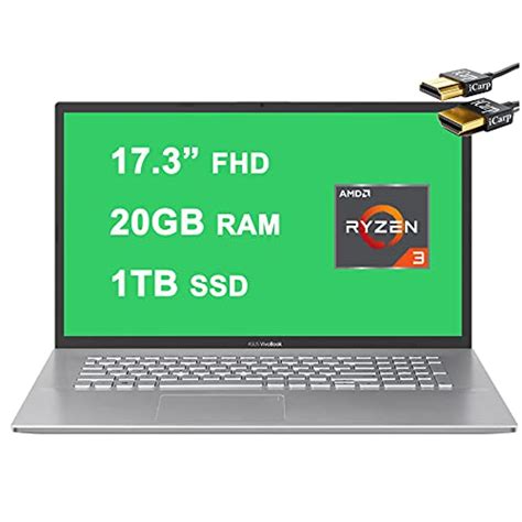Asus 2021 Flagship Vivobook 17 Business Laptop 173 Fhd Display Amd