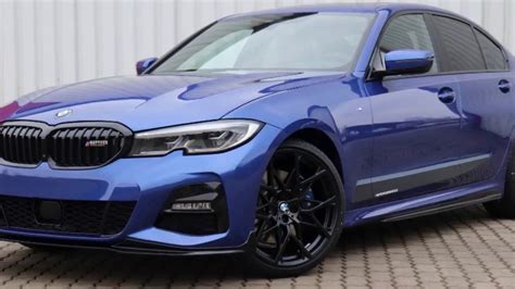 Bmw 330i In Portimao Blue Gets Some M Performance Upgrades Youtube