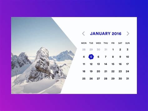 Free 20 Photo Calendar Designs In Psd Vector Eps