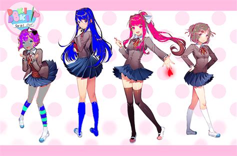 Doki Doki Soul Club Ddlc Au By Natalie185 On Deviantart