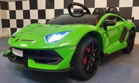 Lamborghini Aventador Svj Électrique Enfant Toys Motor